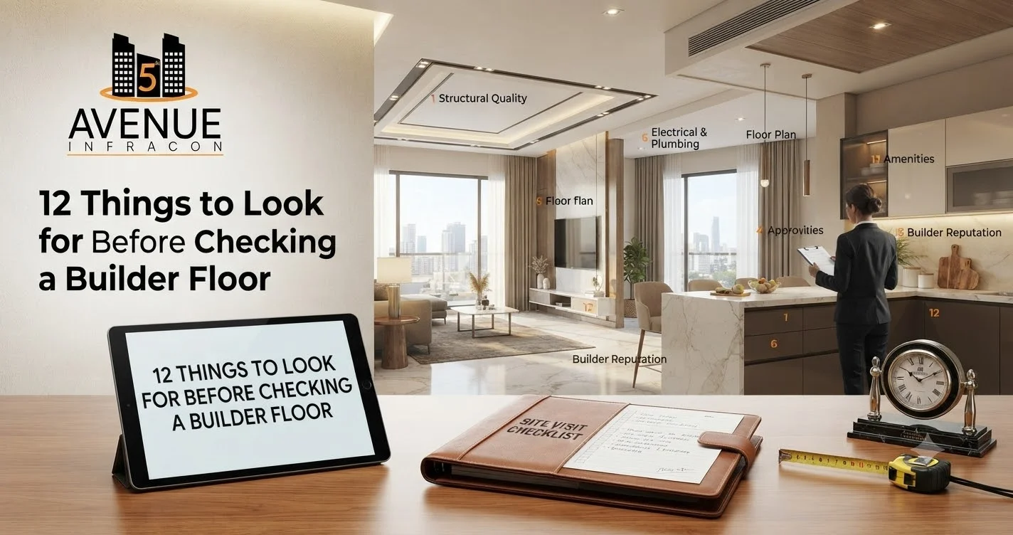 12 Things to Look for Before Checking a Builder Floor