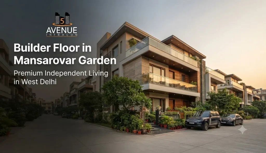 Builder Floor in Mansarovar Garden