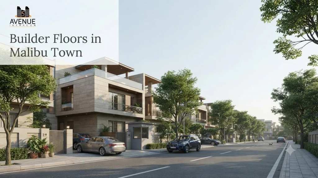 Builder Floors in Malibu Town