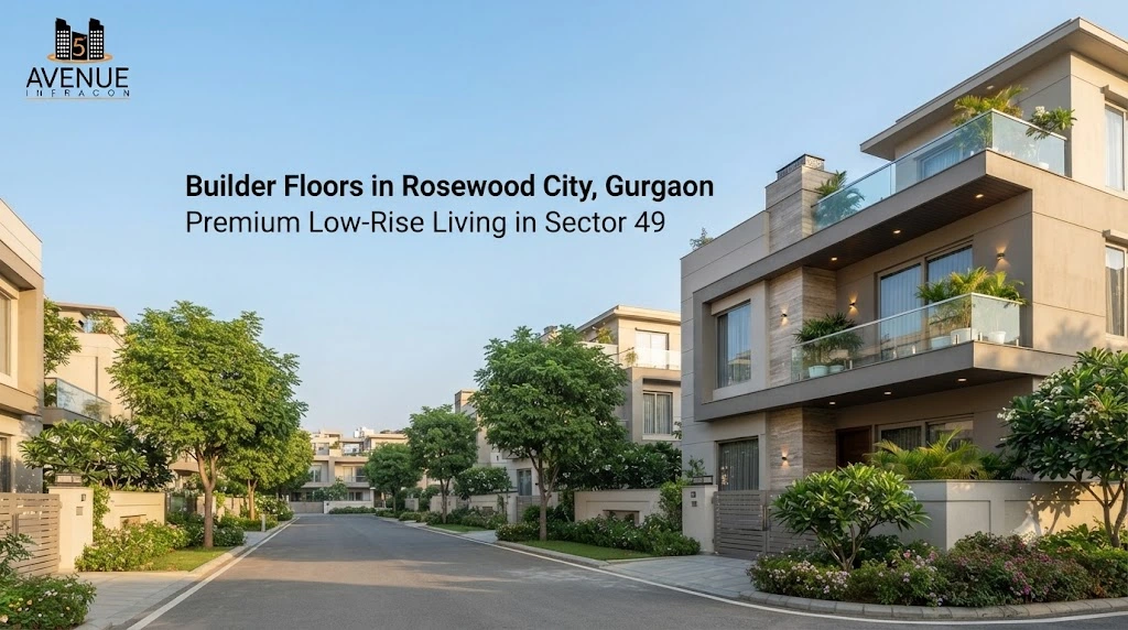 Builder Floors in Rosewood City