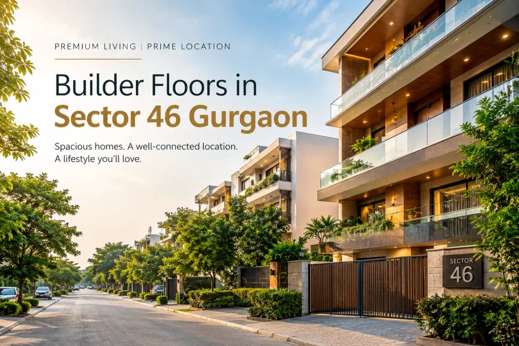 Builder Floors in Sector 46